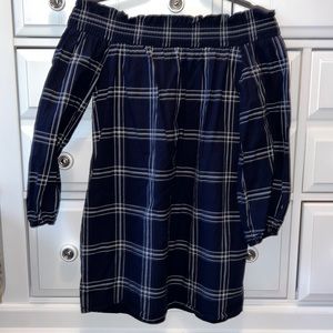 Abercrombie & Fitch Off-The-Shoulder Mini Dress